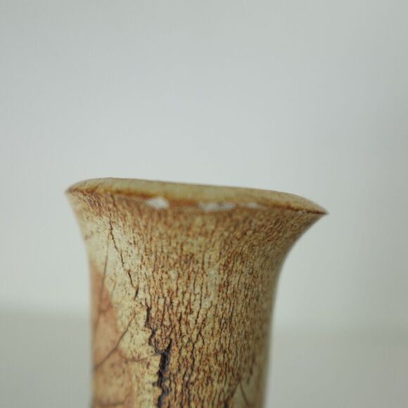 Pottery Vase Foliage Signed - Picture 7 of 8